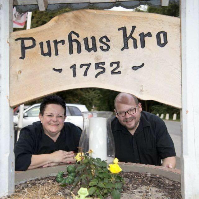 Purhus Kro Hotel Fårup Exterior foto